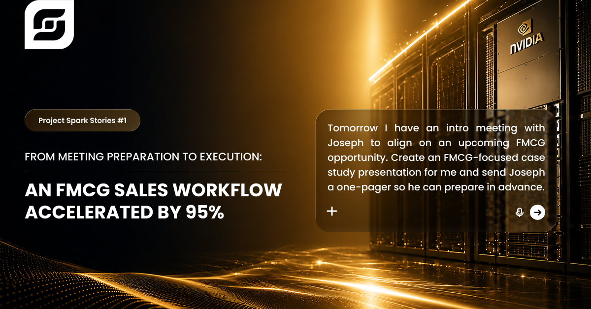 From Meeting Preparation to Execution: An FMCG Sales Workflow Accelerated by 95%